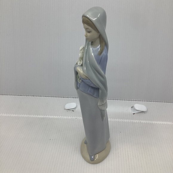 Vintage  LLADRO GRACEFUL Lady With Calla Lillies Flowers #4650 * RETIRED * - Picture 2 of 10